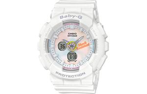 Женские часы BABY-G белые BA-120T CASIO
