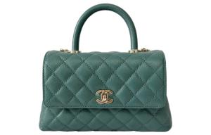 CHANEL Кожаная сумка через плечо Коко Хэндл