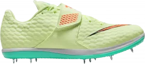 Кроссовки Nike High Jump Elite 'Barely Volt Hyper Orange', зеленый