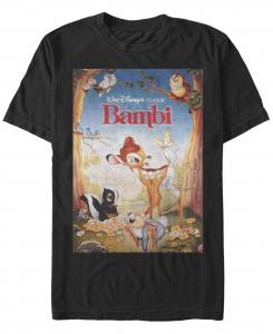 Мужская футболка с коротким рукавом bambi beautiful friendships Fifth Sun, черный