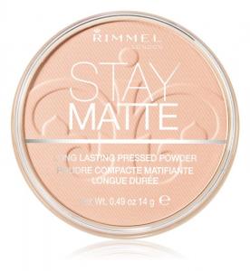 Пудра Rimmel Stay Matte, оттенок 002 Pink Blossom 14 г