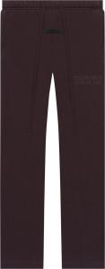 Спортивные брюки Fear of God Essentials Relaxed Sweatpant 'Plum', коричневый