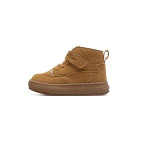 Детские мид-топ скейтборд кроссовки WARRIOR, коричневый