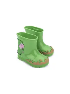 Ботинки Welly x Peppa Pig Mini Melissa, зеленый