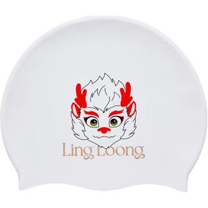 ANTA Силиконовая плавательная шапочка Unisex One Size Spirit White