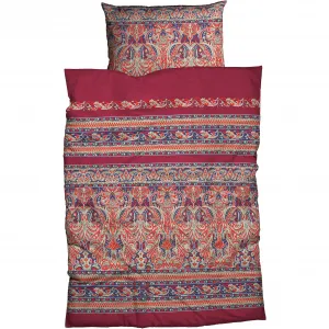 Постельное белье CASATEX «Maribelle», эксклюзивный дизайн, восточные орнаменты и бордюры, красный