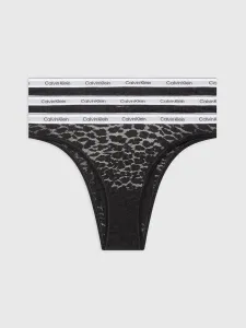 Трусики Calvin Klein Underwear Brasil "3 PACK BRAZILIAN (LOW-RISE)" (3 шт. в упаковке, 3 шт. в упаковке), с поясом с логотипом, черный