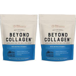 Коллаген Live Conscious Beyond Multi Collagen Powder With Biotin & Vitamin C, 2 х 427 гр