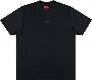 Футболка Supreme High Density Small Box Short-Sleeve Top 'Black', черный