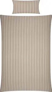 Постельное белье Fürth" серо-коричневый 1x 155x220 см + 1x 40x80 см" Erwin Müller