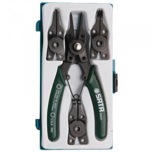 Набор плоскогубцев для стопорных колец SATA, 5 предметов 09251, корпоративная настройка