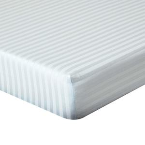 Простыня на резинке Homescapes, 120x190 см, синий