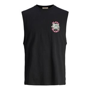Футболка Jack & Jones Mykonos sleeveless T-shirt, черный