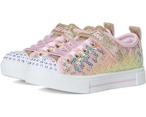 Кроссовки SKECHERS KIDS Twinkle Sparks - Sequin Party, цвет Gold/Pink