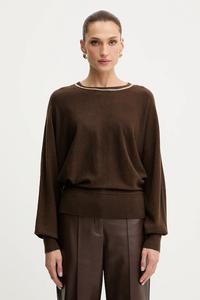 Шерстяной свитер ABEL Marciano Guess, коричневый