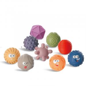 Сенсорные шарики - мягкие блоки 9 шт. HABARRI