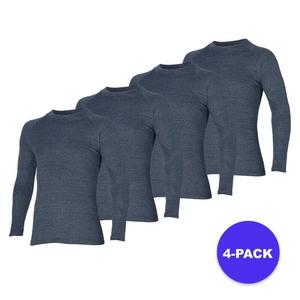 Мужская терморубашка Heat Keeper (НАБОР из ЧЕТЫРЕХ), цвет grau