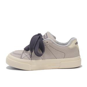 Yobn Теплые и износостойкие низкие кроссовки для скейтбординга, женские, бежевые