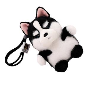 Кукла плюшевый брелок ароматизированный щенок настольный спутник коллекция высота 15см MLING, Husky