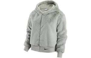 Nike Женская куртка из серии базовых спортивных вещей, Mist Gray/Black