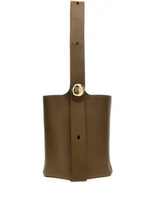 Сумка-ведро Pebble среднего размера LOEWE, коричневый