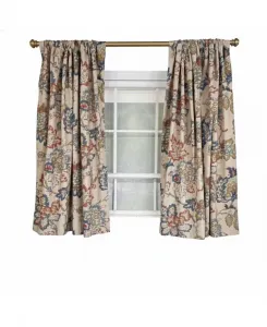 Комплект из 2 штор Silvia из 100% хлопка с креплением на карниз Rlf Home, мультиколор