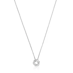 Колье Tous Twisted With Donut, серебро