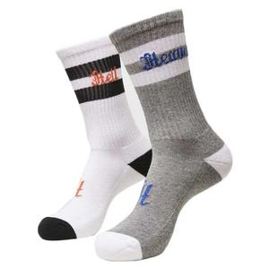 Носки Mister Tee Heaven Hell Long 2 шт, разноцветный