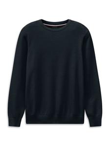Bugatti Свитер с круглым вырезом, цвет 390-синий