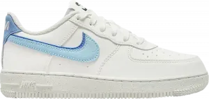Кроссовки Nike Force 1 LV8 2 PS 'Sail Medium Blue', белый