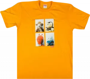 Футболка Supreme Mike Kelley Ahh...Youth! T-Shirt 'Bright Orange', оранжевый