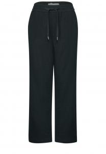 Широкие брюки STREET ONE, черный