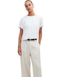 Футболка Madewell Bella Tee Slub, цвет Eyelet White