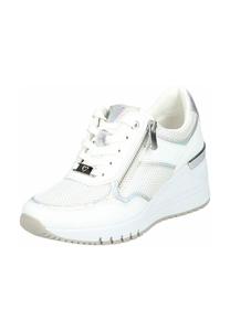 Кроссовки из кожи/синтетики MARCO TOZZI, цвет Weiß Kombi