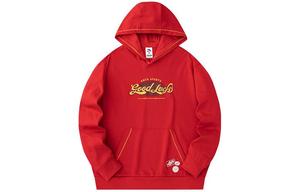 Свитер Anta Life Collection унисекс насыщенного красного цвета