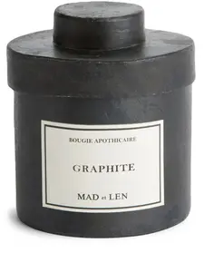 Ароматическая свеча D'Apothicaire Graphite (300 г) Mad Et Len, черный