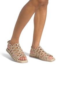 Сандалии PLANA DE CON CIERRE HEBILLA Alma en Pena, золотой