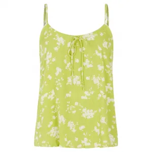 Протест Ферни: блузка без рукавов со спагетти Protest, зеленый