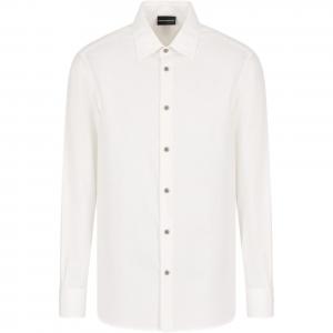 EMPORIO ARMANI Мужская белая рубашка