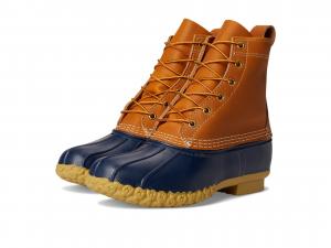 Ботинки L.L.Bean Bean Boot 8, цвет Tan/Bright Navy/Gum