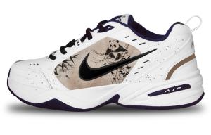 Кроссовки Nike Air Monarch 4 Chunky Sneakers Unisex Low-Top Black