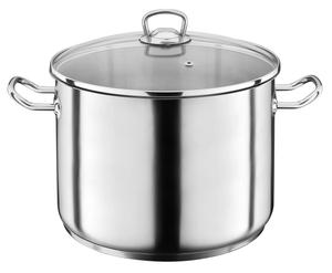 Большая кастрюля Jumbo Profi 15 л GSW, нержавеющая сталь