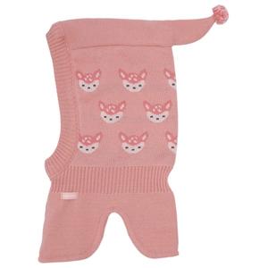 Шапочка-Трансформер с принтом оленя для маленькой девочки Maximo, розовый