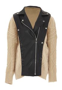 Толстовка NAEMI Strickjacke, бежевый