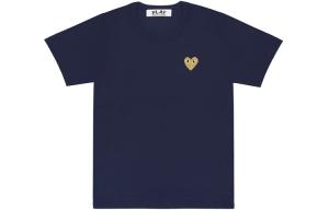 Футболка женская морская синяя CDG Play