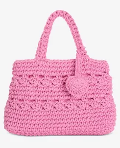 Средняя сумка-тоут вязаная крючком On 34th, розовый