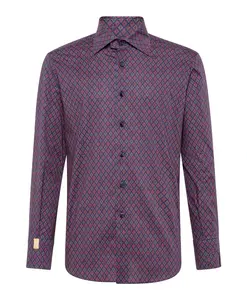 Рубашка Silver cut ls flavio с геометрическим узором Billionaire, мультиколор