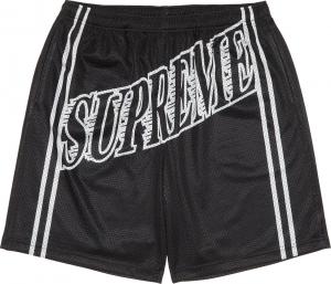 Шорты Supreme Slap Shot Baggy Mesh, черный
