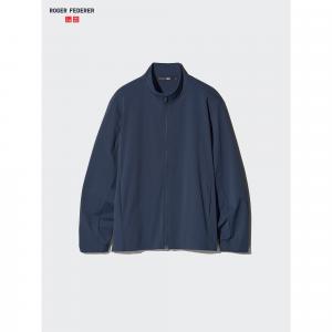 Спортивная куртка высокой эластичности Uniqlo Unisex, 69 темно-синий