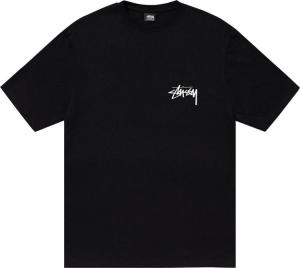 Футболка Stussy Low Tide Tee 'Black', черный
